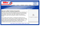 Desktop Screenshot of millercontainer.com